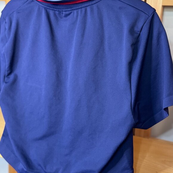 PINK Victoria's Secret Navy crop top women’s XL - Picture 5 of 11